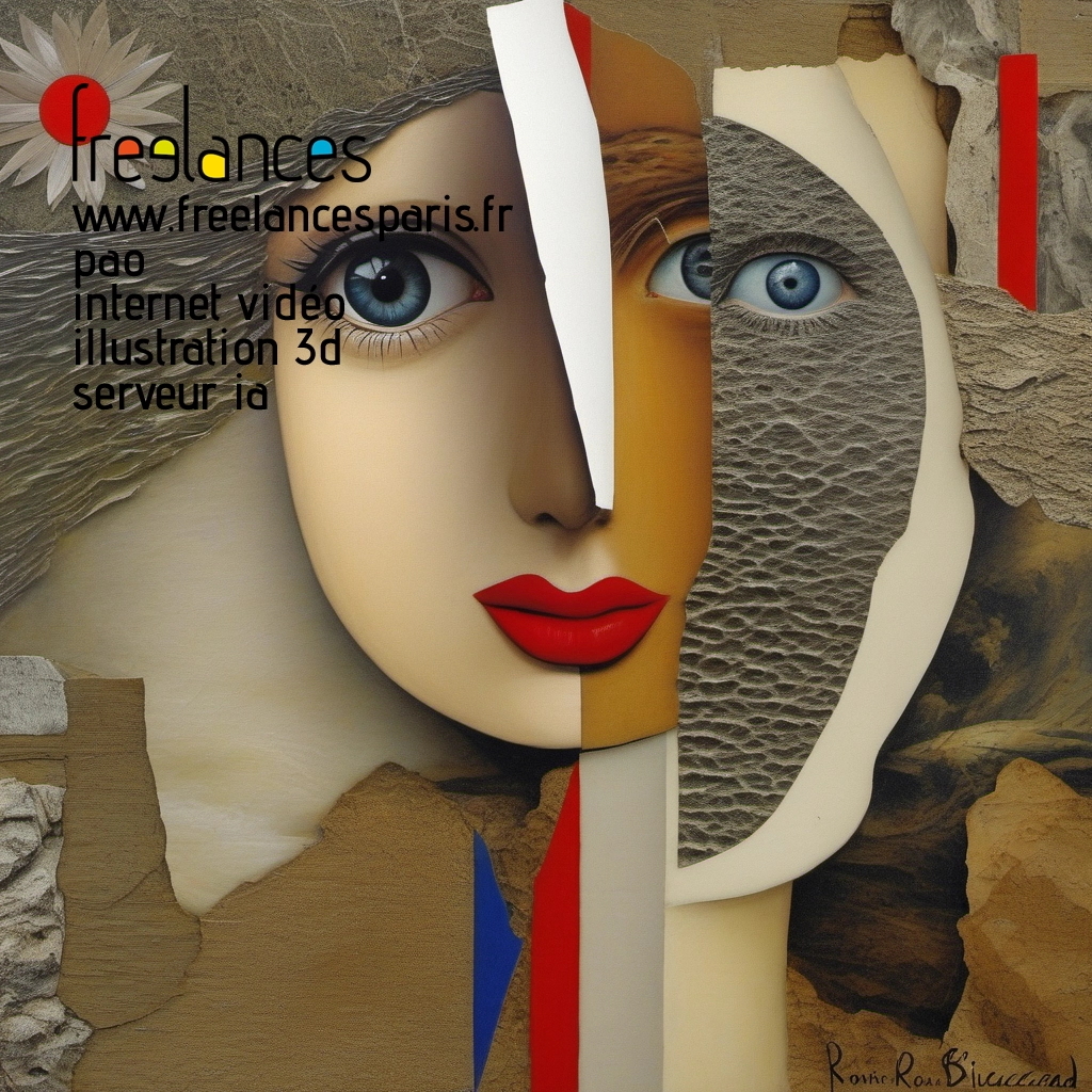 Pao mise en page internet vidéo illustration 3d serveur IA générative AI freelance paris studio de création magazines 49sz4nw0